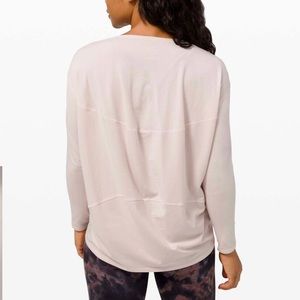 NWT Lululemon Back In Action Long Sleeve 6